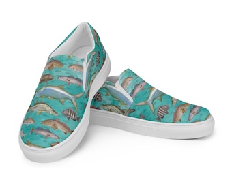 Silverking Men’s Slip-on Canvas Deck Shoes, Fishing Footwear