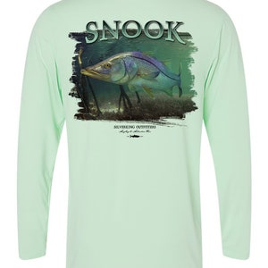 American Trout - Long Sleeve Performance Fishing T-shirt - Old Salt Store