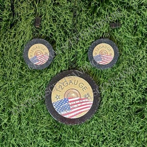 12 gauge/US flag freshie