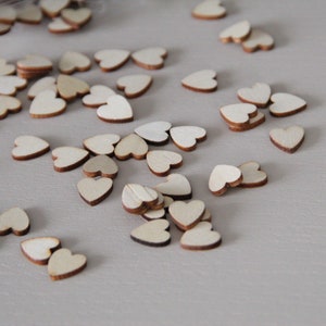 Scattered hearts decoration/wood/wedding/Valentine's Day/gift