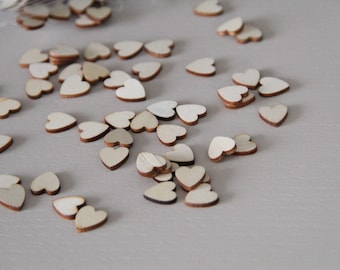 Scattered hearts decoration/wood/wedding/Valentine's Day/gift