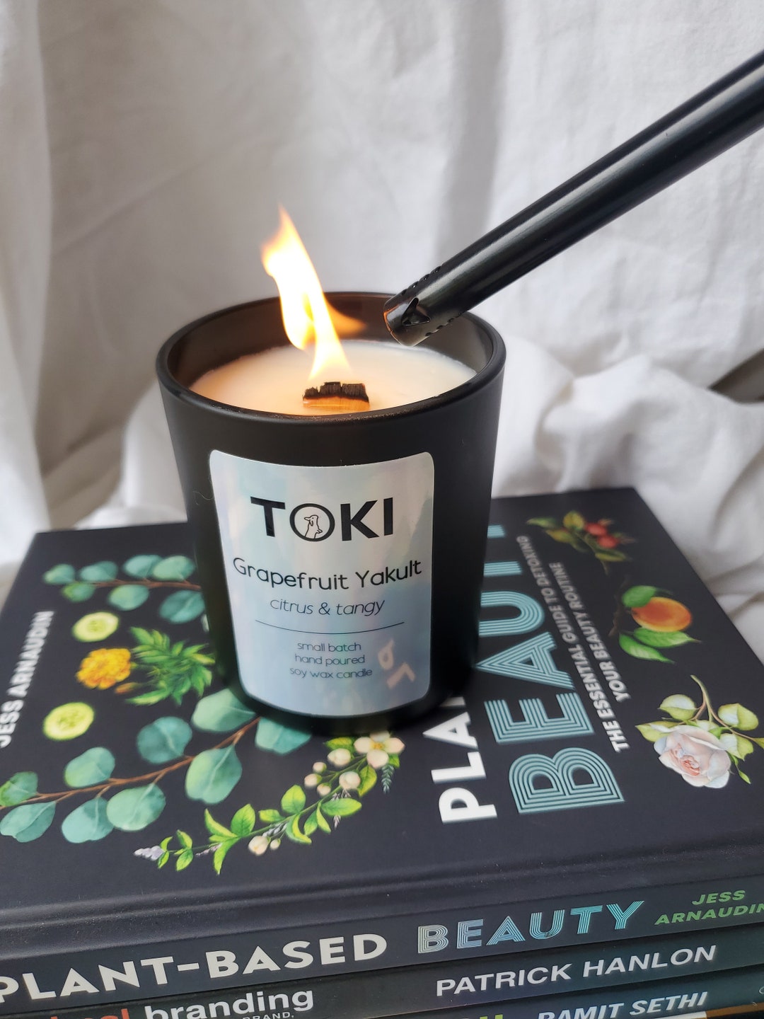 Candle Grapefruit Yakult Candle Gift Candle Asian Candle Etsy