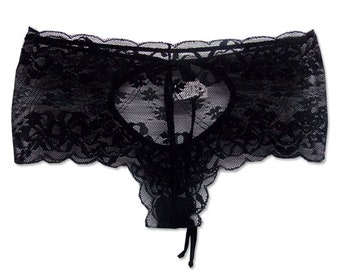 Öffnen Pantie, offene Dessous, Frauen Sexy Unterwäsche, Sex-Geschenke, Dessous für Sex, erotische String, Spitze Sexy Höschen, Höschen sexy, Tanga Höschen