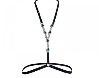 Schmuck BH, Sexy BH, Kristall-BH, Spitzen-BH, Sexy Dessous, Strass-BH, Sexy Unterwäsche, erotische Dessous, Edelstein-BH, Braut-BH