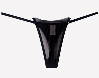 Schiere Höschen, Schiere Tanga, Sexy String, Durchsichtig String, Schiere Dessous, Sexy Dessous, Schiere Sexy Höschen, erotische Dessous