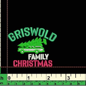 Griswold Christmas Beanie embroidery file