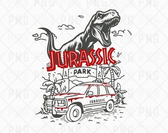 Jurassic Park PNG, Jurassic World png, dinosauro Jurassic Park, Sublimazione, Maglietta Jurassic Park Png, PNG digitale, Jurassic PNG, Dinosauro png