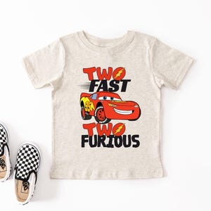 Two Fast Two Furious PNG, Cars 2nd Birthday, Lightning Mcqueen, Digital Download image 9