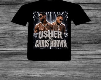 Usher & Chris Brown Concert Shirt