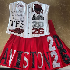 Custom Corset/Skirt - Senior/Homecoming/Grad/Birthday- Corset Custom To Your Need