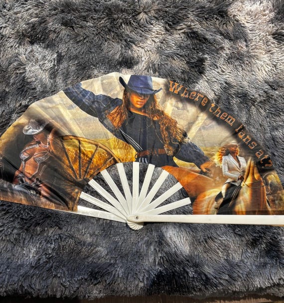 Custom Clacking Fan, Personalized Design Where dem fans at