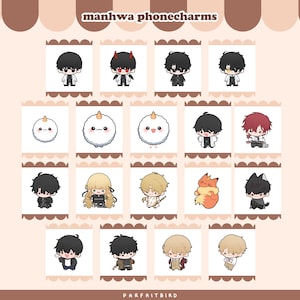 Encantos telefónicos de Manhwa