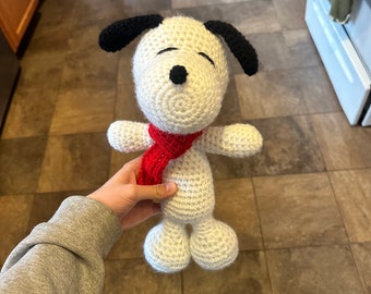 Crochet Snoopy Plush