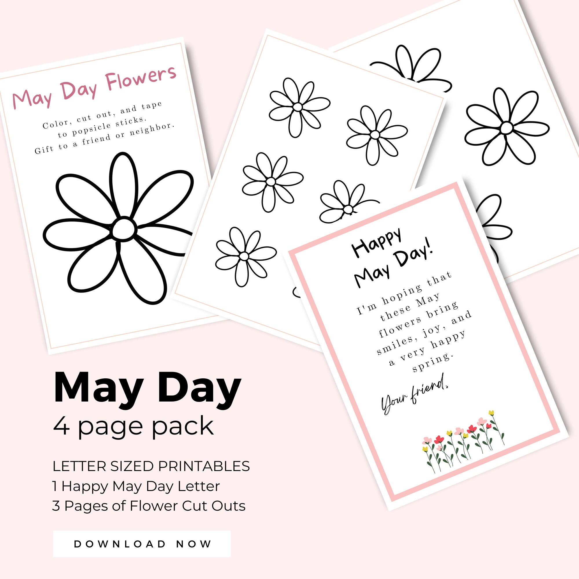 may-day-card-for-kids-printable-letter-size-with-flower-cutouts-may-day-note-spring-preschool-activity-printable-instant-download-card-etsy