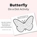 Spring Dot Marker Activity, Do a Dot Printables for Kids, Preschool ...