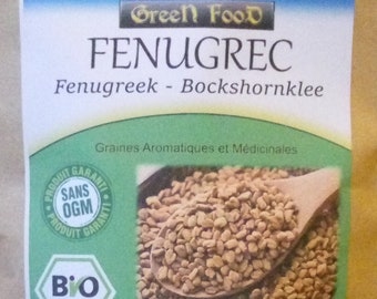 Fenugreek seeds, Trigonella foenum-graecum