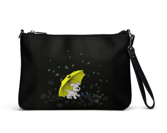 Sac à bandoulière en édition limitée en forme de chien parapluie