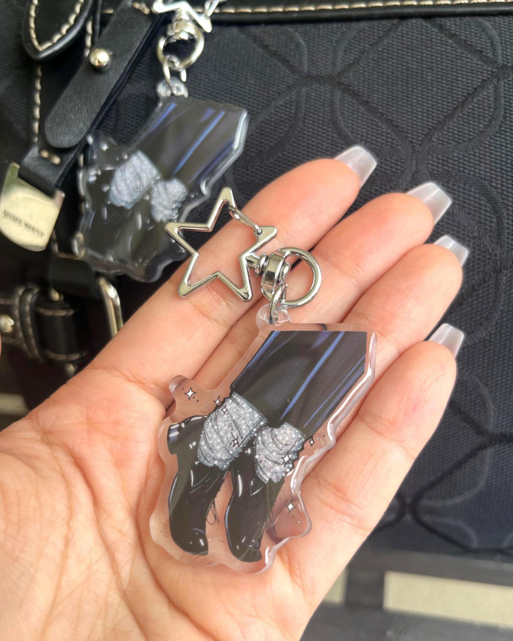 Michael Jackson Keyring - Etsy