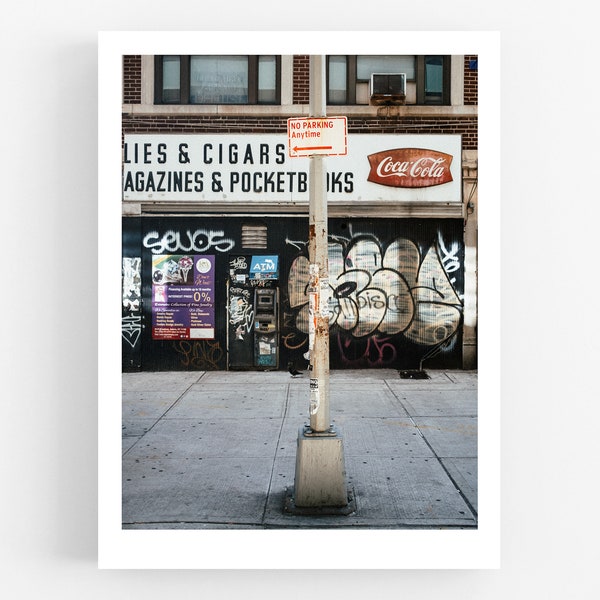 Lies & Cigars - Astoria, Queens NYC | Street Photography Art Print and Wall Poster (9" x 12", 18" x 24", 30" x 40")
