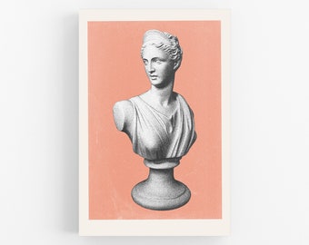 Astoria 8: Bust of Artemis - Queens NYC | Street Photography Art Print and Wall Poster (8" x 12", 16" x 24", 20" x 30")