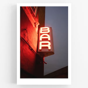 Bar - Williamsburg, Brooklyn NYC | Street Photography Art Print and Wall Poster (8" x 12", 12" x 18", 16" x 24", 20" x 30")
