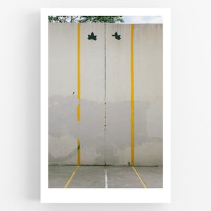 Handball Court - Sunnyside, Queens NYC | Street Photography Art Print and Wall Poster (8&quot; x 12&quot;, 16&quot; x 24&quot;, 20&quot; x 30&quot;)