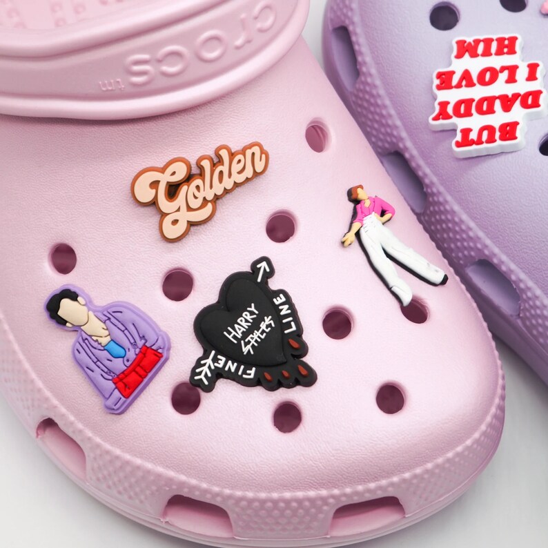 Harry Styles Inspired Merch Croc Shoe Jibbitz Cute Etsy Australia