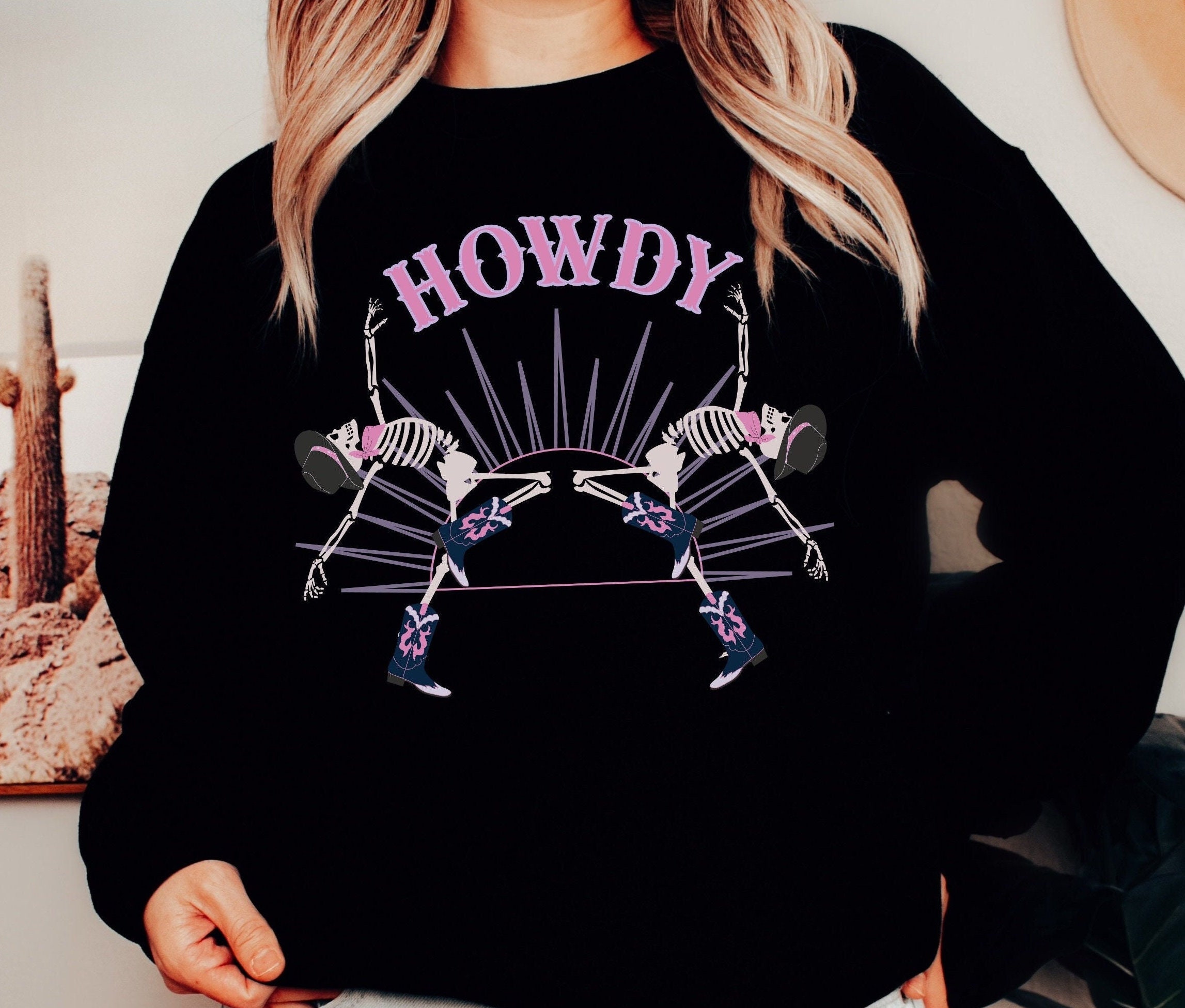 Howdy Sweatshirt - Etsy