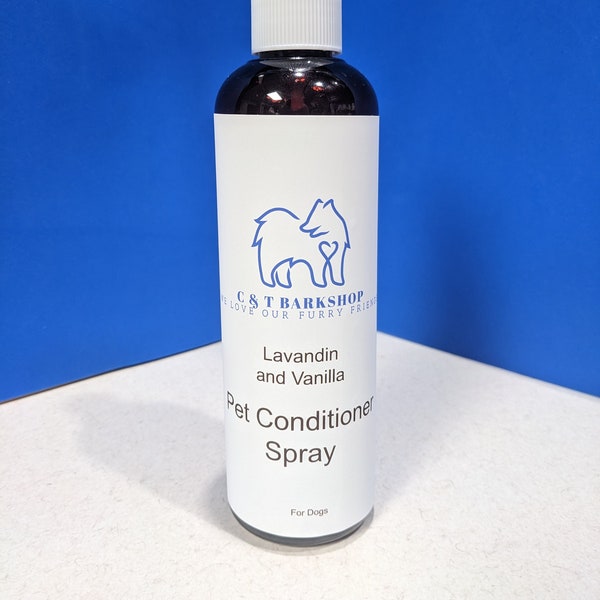 Lavandin Vanilla Pet Conditioner Spray