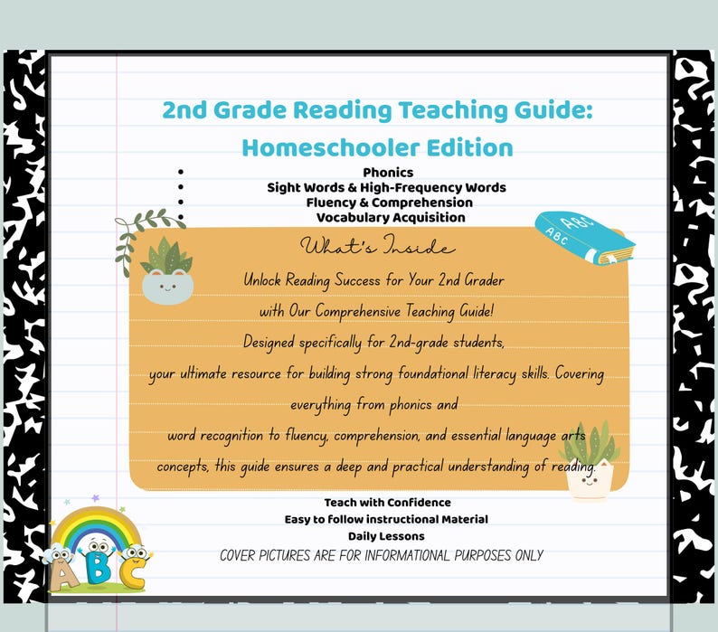 2nd Grade Homeschool Curriculum Bundle: All Core Subjects (PDF) - Etsy