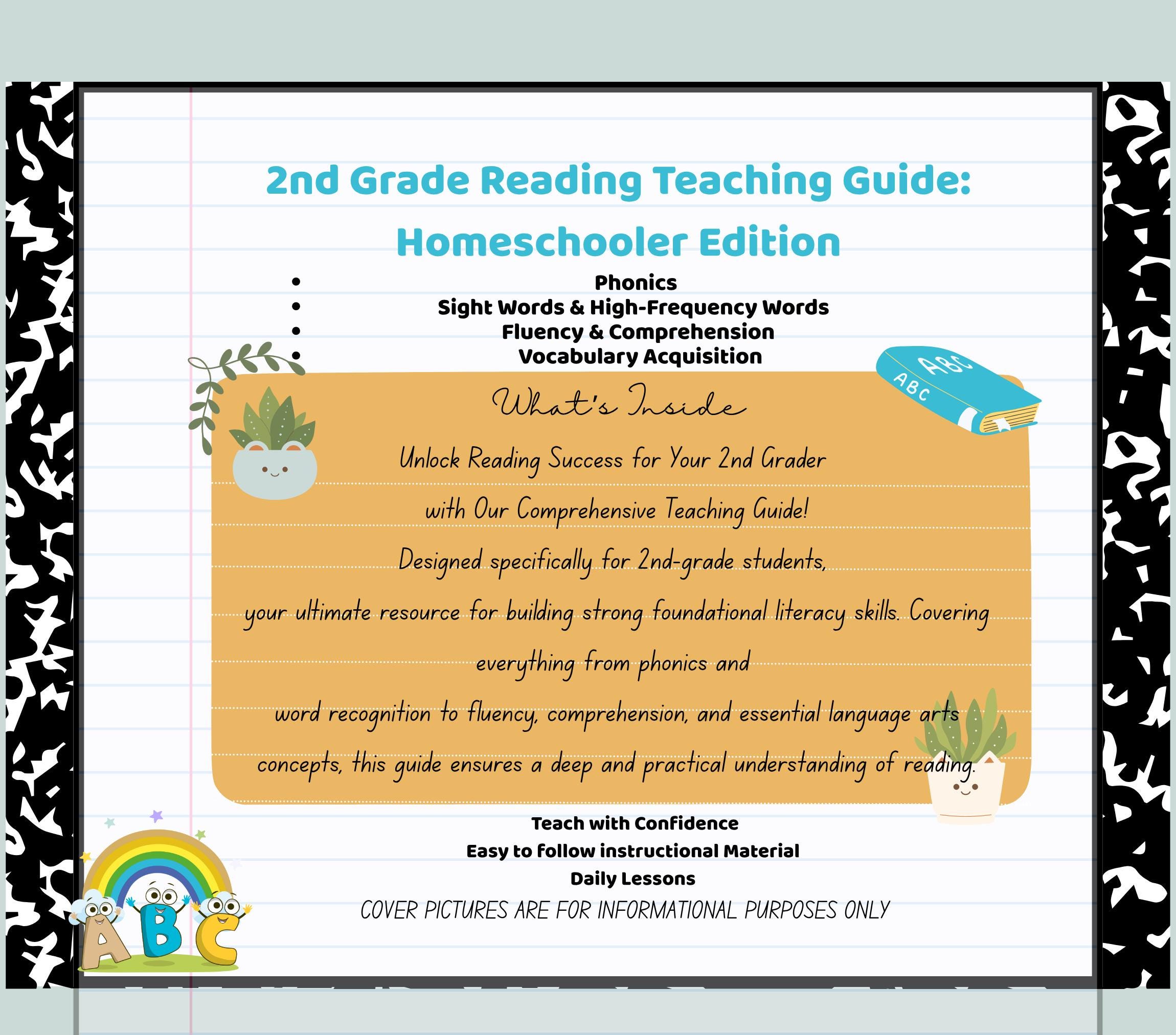 2nd Grade Homeschool Curriculum Bundle: All Core Subjects (PDF) - Etsy