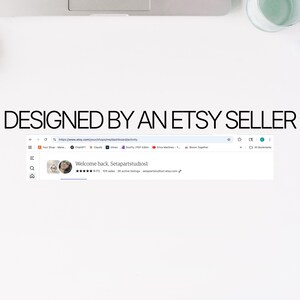 Text explaining that this product was made by an Etsy seller, conveying familiarity with the sales process and listing process.