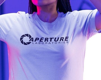 Aperture Science Shirt, Aperture Laboratories Tee, Portal T-shirt, Portal Cosplay, Portal 2