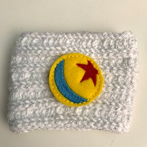Pixar Ball Inspired Coffee Cozy