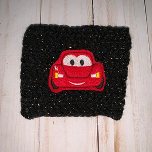 Lightening McQueen Inspired Coffee Cozy