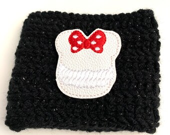 Miss Mouse Inspired Macaroon Coffee Cozy