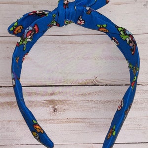 Super Mario Inspired Knotty Bow Headband
