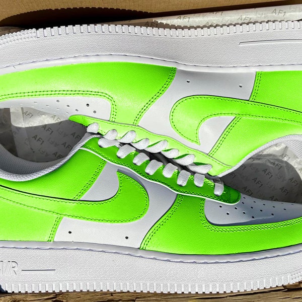 Grinch Air Force 1 Etsy