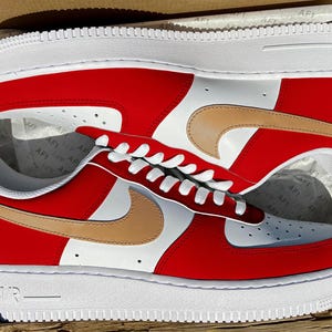 Pink Custom Air Force Custom CHI Navy Orange Air Force 1's