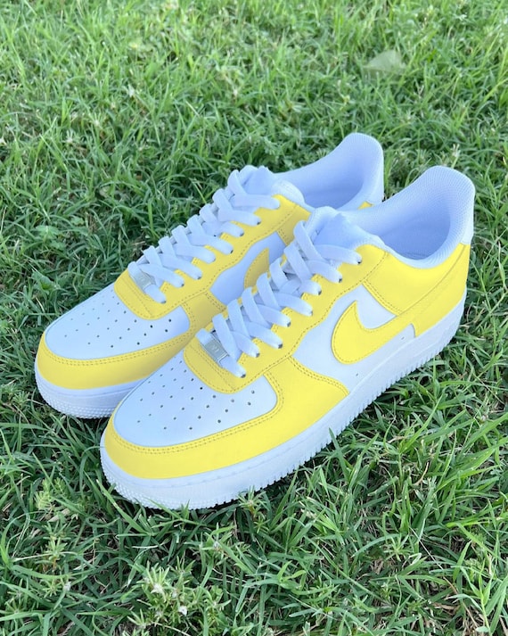 pale yellow air force 1