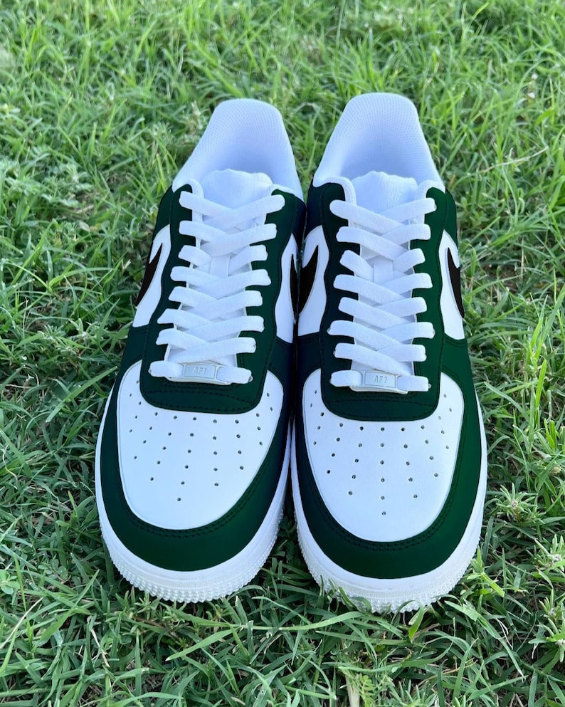air force 1 overbranding green