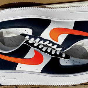 Custom Air Force 1 Chicago Bears - Etsy