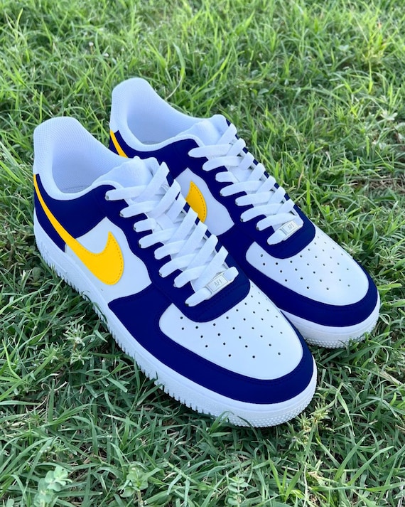 air force 1 blue yellow