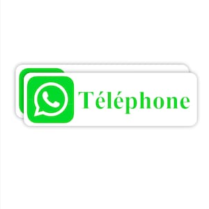 Sticker Sticker Whatsapp sms gepersonaliseerd bericht voor decoratie