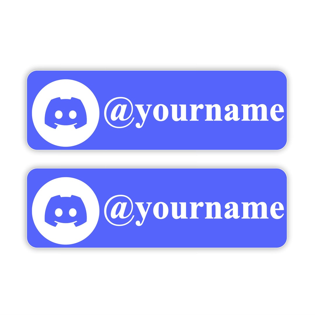 Custom Discord Sticker Sticker for Advertising - Etsy