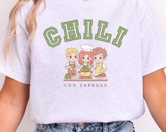 This Is My Chili Cook Off Shirt Chili Cook Off Cooking Shirt Foodie Shirt Chili Shirt Chili Cookoff Spicy Chili Chili Con Cargnage Kawaii