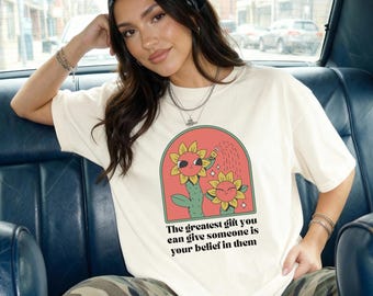 Sunflower Sweatshirt I Am Enough Shirt Never Give Up Shirt Self Care Sweatshirt Stay Positive Shirt You Are Enough Shirt Kindness Sweatshirt