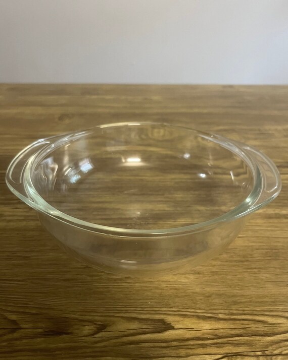 Vintage Pyrex 1.5 QT 023 Clear Glass Casserole Bowl Dish Etsy