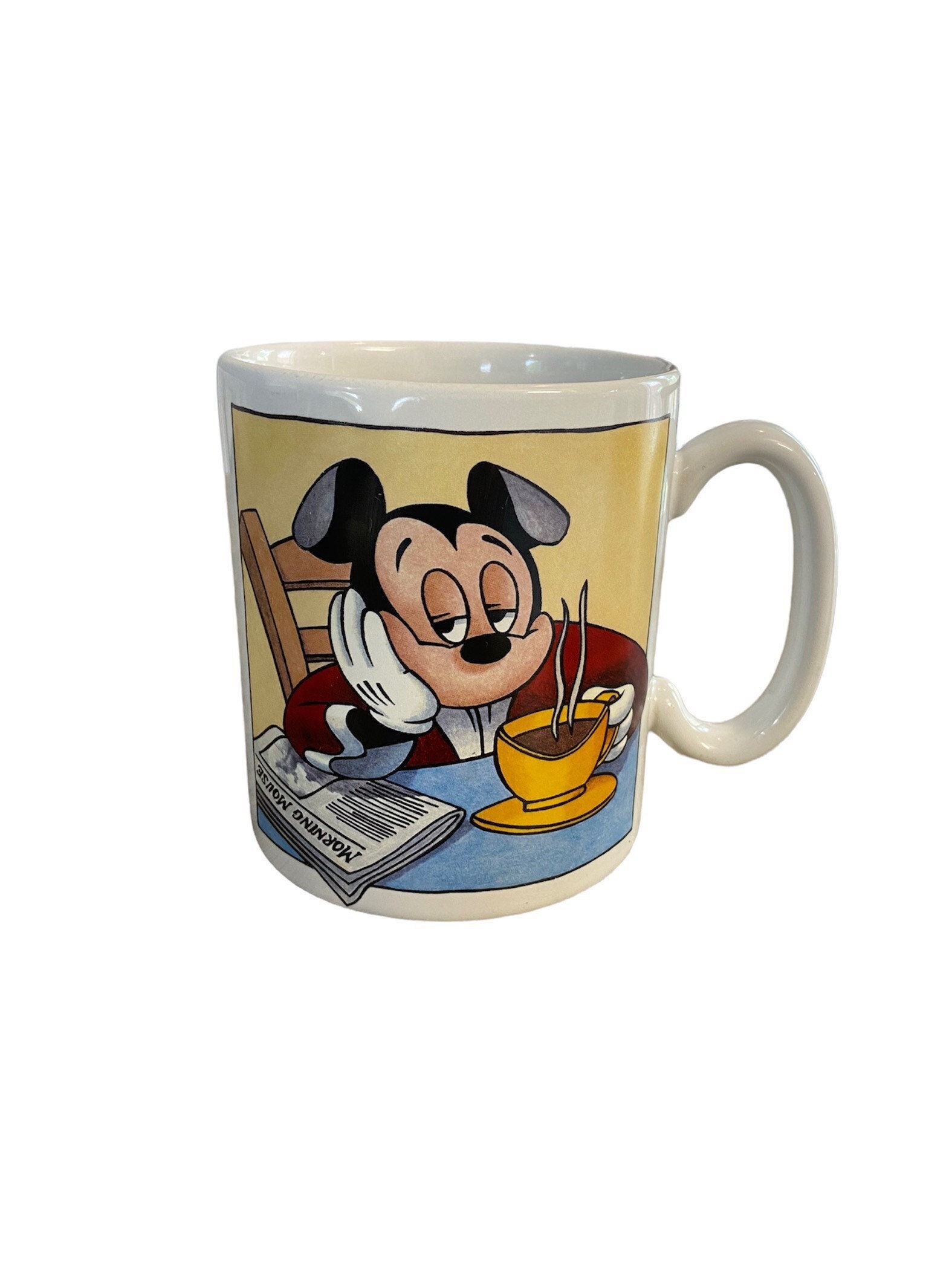 Vintage Mickey Mouse mornings Aren't Pretty Coffee Mug. Collectable Coffee  Mug Mickey Mouse Fan Gift 