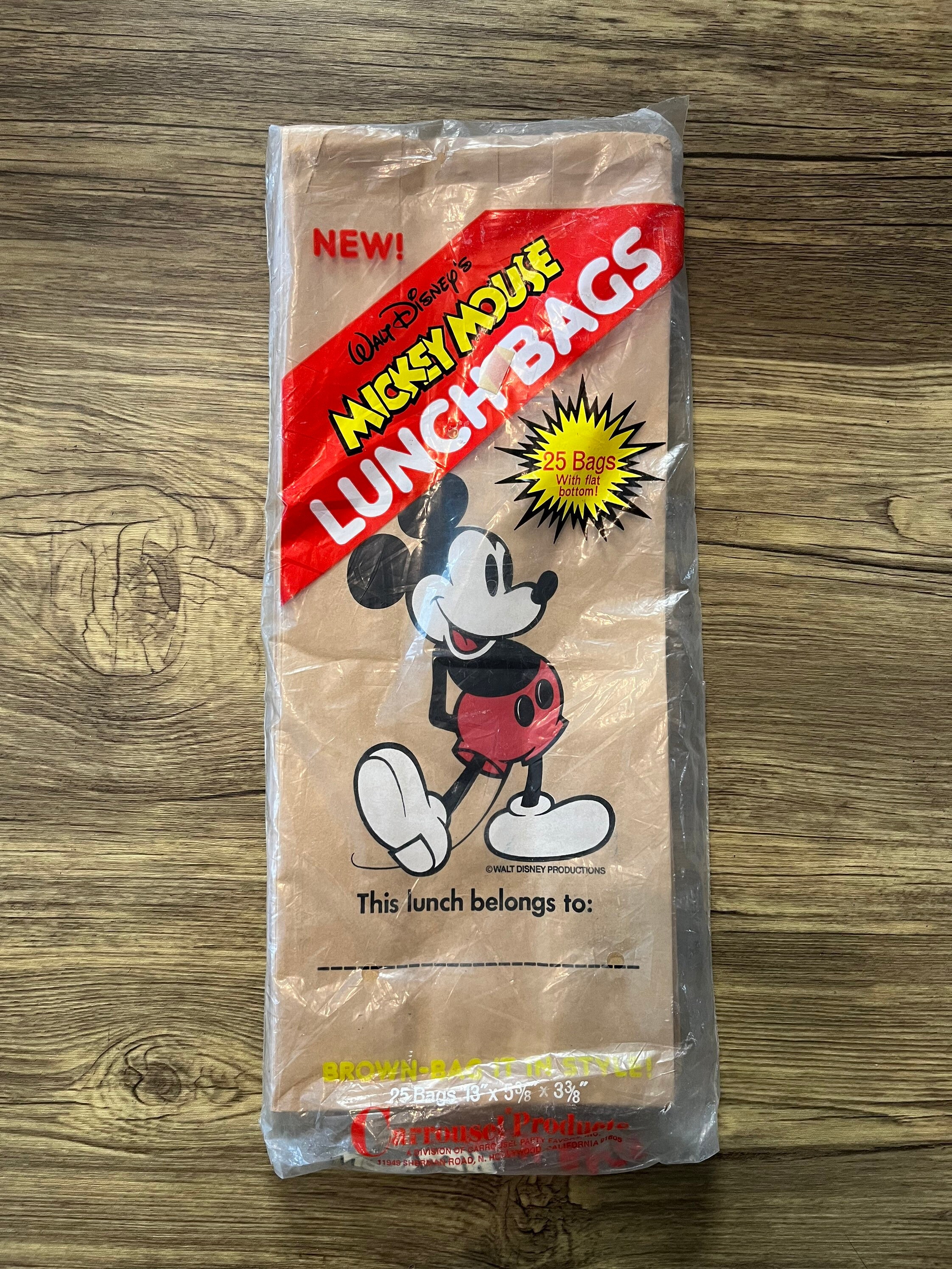 Mickey Mouse Lunch Bag Adults, Adult Disney Lunch Bag